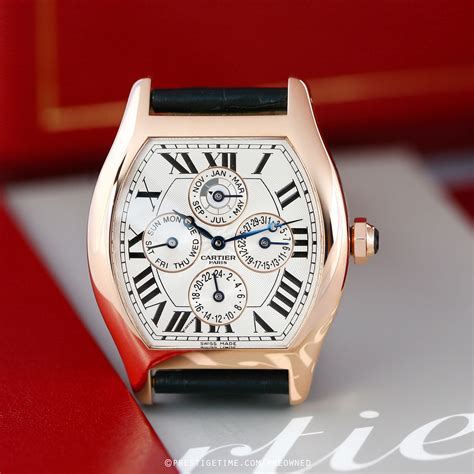 cartier tortue perpetual calendar.